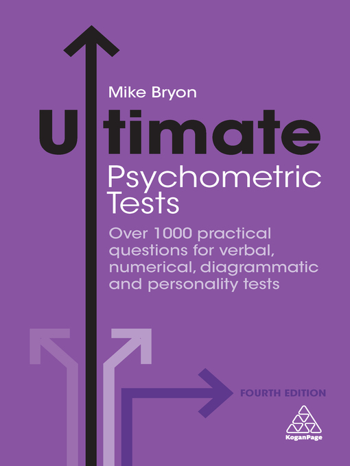 Title details for Ultimate Psychometric Tests by Mike Bryon - Available
